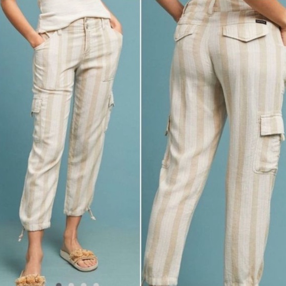 Anthropologie Pants - Sanctuary Terrain Ankle Cropped Utility Pants